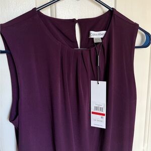 NWT Calvin Klein Purple Tank Top